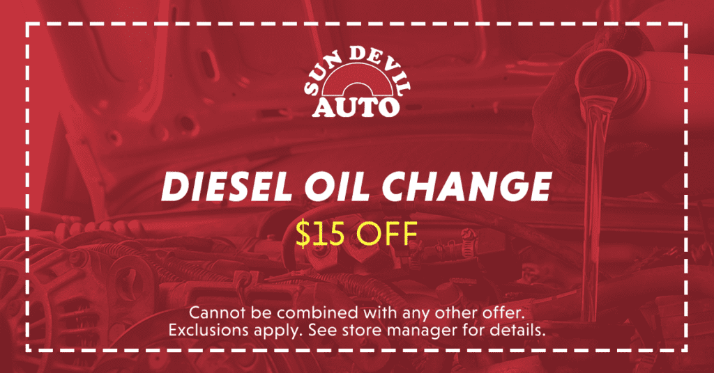 Chevy Diesel Oil Change Coupon